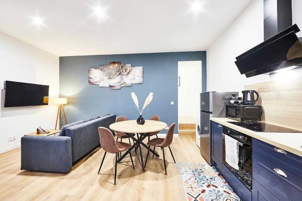 Rb-0G - Appartement F3 Au Rdc Tout Equipe Pour 1 A 5 Pers Mulhouse Bagian luar foto