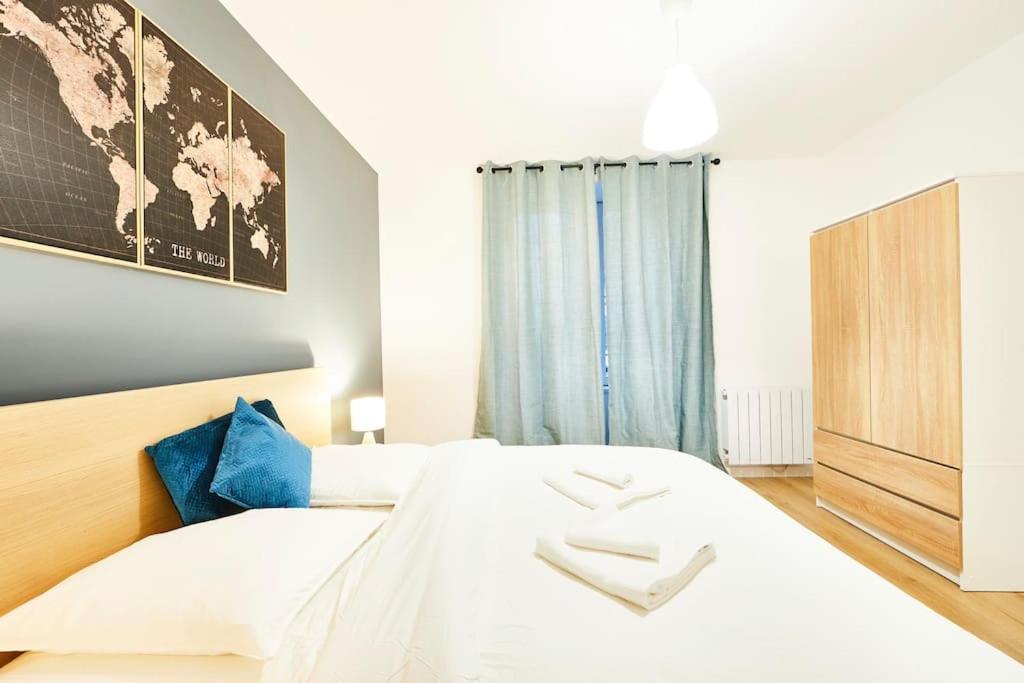 Rb-0G - Appartement F3 Au Rdc Tout Equipe Pour 1 A 5 Pers Mulhouse Bagian luar foto